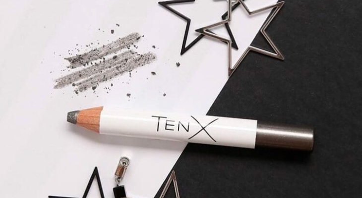 Графитовые пудровые тени-карандаш TenX